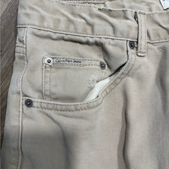 Calvin Klein Jeans Khaki Denim - Picture 2 of 8